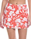 Tommy Bahama Island Cays Fiori Skort In Orange