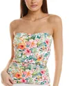 Tommy Bahama Island Cays Flora Bandini Tube Top