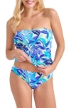 Tommy Bahama Island Cays Marina Strapless Tankini Top