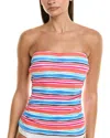 Tommy Bahama Island Cays Oasis Bandini Top In Animal Print