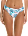 Tommy Bahama Island Cays Oasis Reversible Hipster Bikini Bottom In Blue