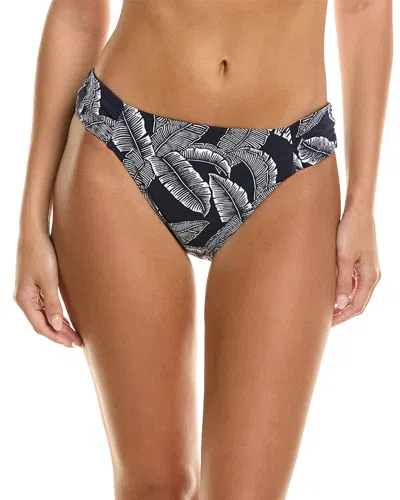 Tommy Bahama Island Cays Palms Reversible Hipster Bikini Bottom In Blue