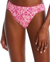 Tommy Bahama Island Cays Shell Reversible Hipster Bikini Bottom In Passion Pink