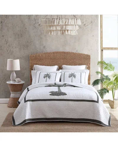 Tommy Bahama Island Cotton Quilt In Green