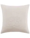 Tommy Bahama Island Estate Quilted Logo Decorative Pillow