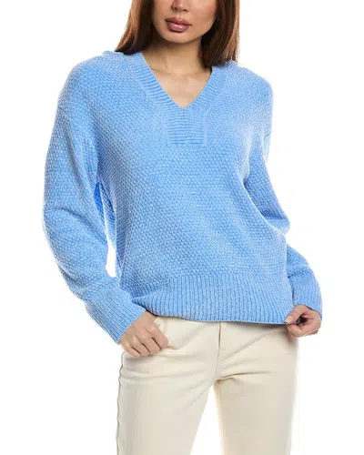 Tommy Bahama Island Luna Chenille Hoodie In Blue