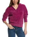 Tommy Bahama Island Luna Chenille Hoodie In Orange