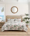 Tommy Bahama Island Orchid Cotton Reversible 3-pc. Quilt Set, Full/queen