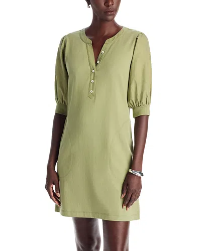 Tommy Bahama Islandscape Henley Short Dress In Green