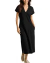 Tommy Bahama Islandscape Jersey Midi Dress In Black