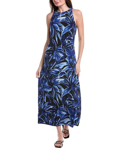Tommy Bahama Jasmina Bravo Blooms Maxi Dress In Blue