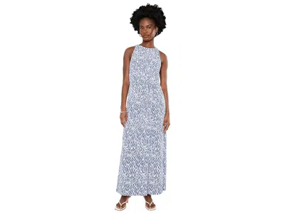 Tommy Bahama Jasmina Glimmer Bay Maxi Dress Women's Dress Port Side Blue: Xs (us 2)