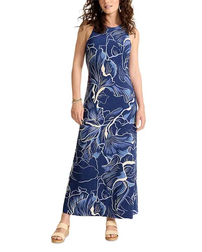 Tommy Bahama Jasmina Sapphire Sea Maxi Dress In Multi