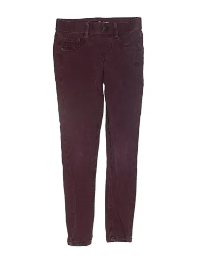 Pre-owned Tommy Bahama Kids' Jeggings In Burgundy