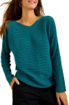 Tommy Bahama Jewel Bay Mini Sequin Sweater In Surf Rider