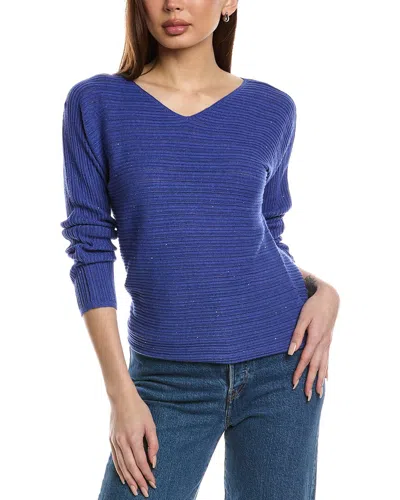 Tommy Bahama Jewel Bay Sequin V-neck Sweater In Blue