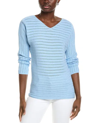 Tommy Bahama Jewel Bay Sequin V-neck Sweater In Blue