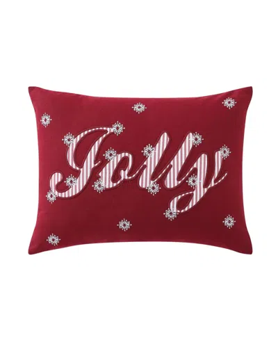 TOMMY BAHAMA JOLLY STRIPE DECORATIVE PILLOW, 12" X 16"