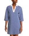 Tommy Bahama Jovanna Stripe Dress In Island Navy Heather