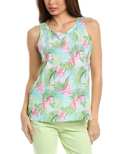 Tommy Bahama Jungle Royale Top In Green