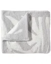 Tommy Bahama Jungle Zebra Knit Reversible Throw Blanket