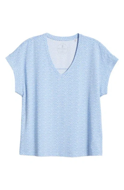 Tommy Bahama Kauai Bay Breeze V-neck T-shirt In Big Sky Blue