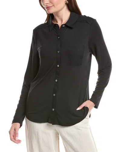 Tommy Bahama Kauai Hybrid Camp Shirt In Black