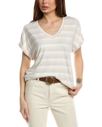 Tommy Bahama Kauai Island Voyage V-neck T-shirt In Beige
