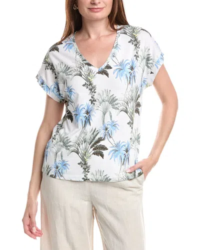 Tommy Bahama Kauai Palisade Palms T-shirt In White