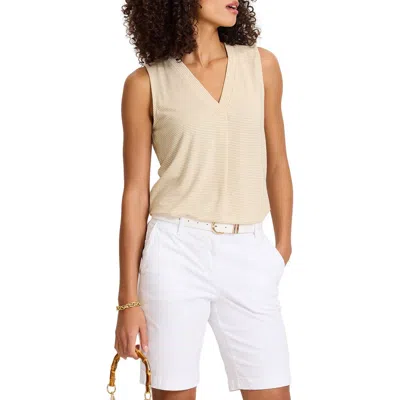 Tommy Bahama Kauai Tranquil Sea Metallic Tank In Neutral