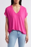 Tommy Bahama Kauai V-neck T-shirt In Pineapple Pink