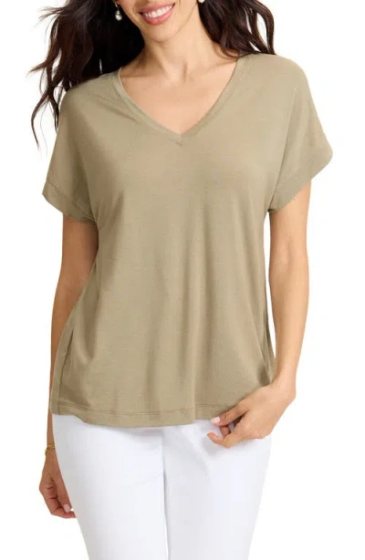 Tommy Bahama Kauai V-neck T-shirt In Nude