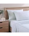 Tommy Bahama Kew Palms 100% Cotton Percale Sheet Set In Blue