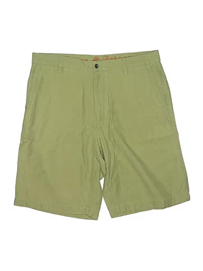 Pre-owned Tommy Bahama Khaki Shorts In Green