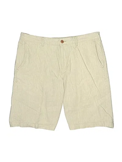 Pre-owned Tommy Bahama Khaki Shorts In Yellow