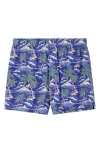 Tommy Bahama Knit Stretch Cotton Boxers In Blue