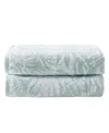Tommy Bahama Lago Palm Cotton Jacquard 2-pc. Bath Towel Set, 58" X 28" In Green