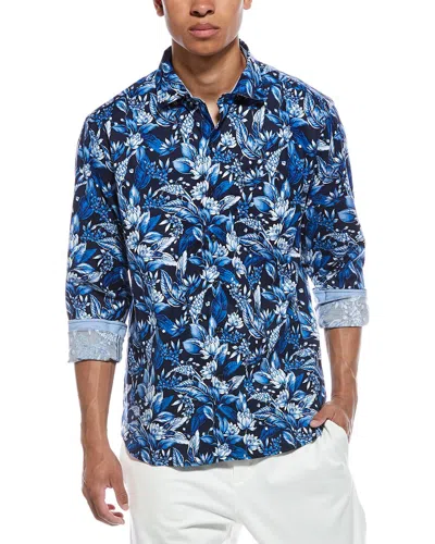 Tommy Bahama Lazlo Midnight Excursions Silk-blend Sport Shirt