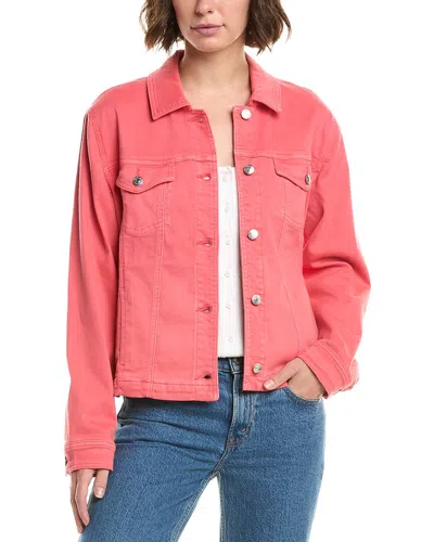 Tommy Bahama Leila Sunwashed Denim Jacket In Multi