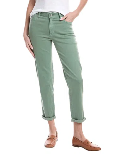 Tommy Bahama Leila Sunwashed Mid-rise Slim Pant In Green