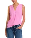 Tommy Bahama Lexie Linen Sleeveless Top In Pink
