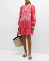 TOMMY BAHAMA LINEN GAUZE TUNIC DRESS