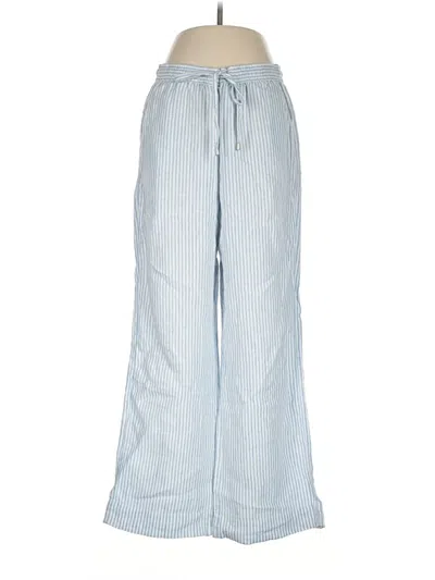 Pre-owned Tommy Bahama Linen Pants In Blue