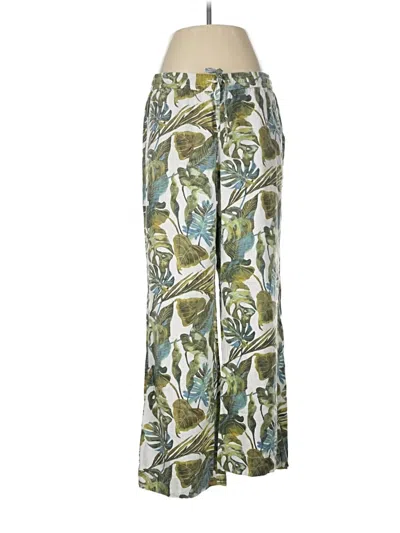 Pre-owned Tommy Bahama Linen Pants In Green