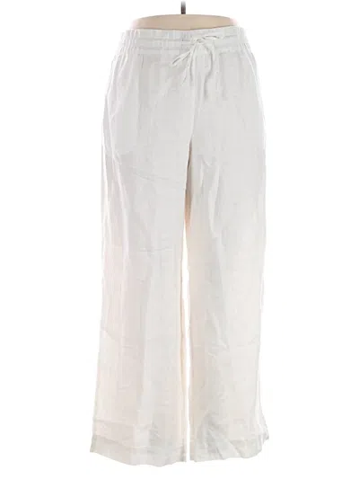 Pre-owned Tommy Bahama Linen Pants In Ivory