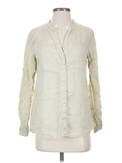 Pre-owned Tommy Bahama Long Sleeve Button Down Shirt In White