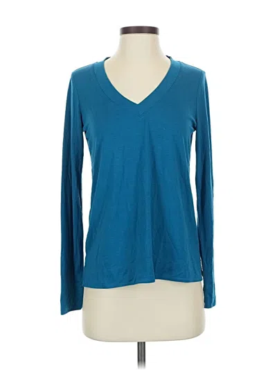 Pre-owned Tommy Bahama Long Sleeve T-shirt In Blue