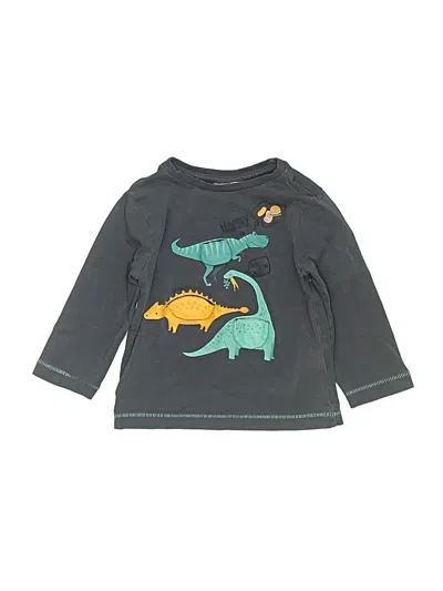 Pre-owned Tommy Bahama Kids' Long Sleeve Top Gray Tops