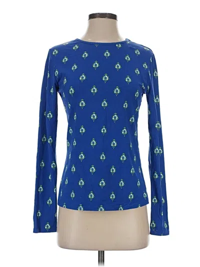 Pre-owned Tommy Bahama Long Sleeve T-shirt In Blue