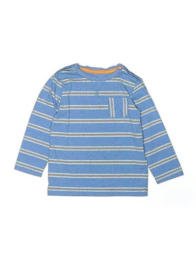 Pre-owned Tommy Bahama Kids' Long Sleeve T-shirt In Blue